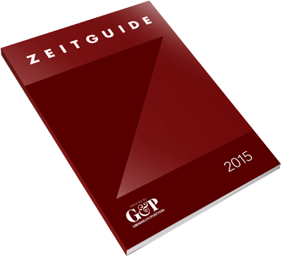 ZEITGUIDE TO ZEITGUIDE 2015